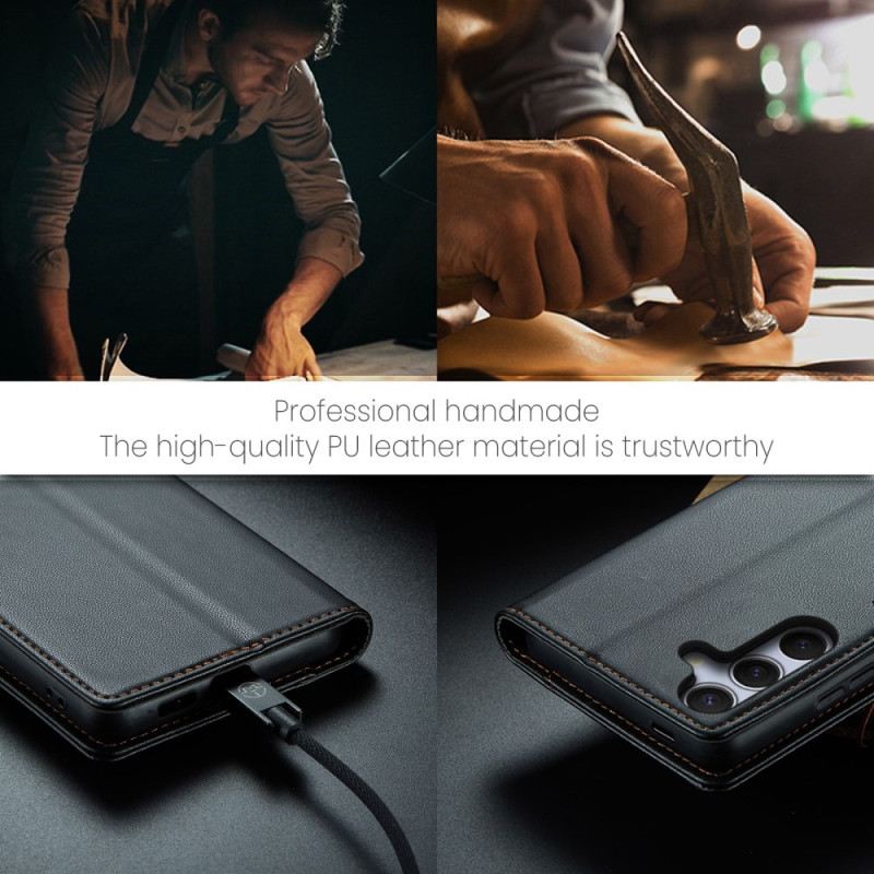 Lederhüllen Für Samsung Galaxy S25 Fe Caseme