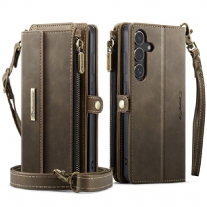 Lederhüllen Für Samsung Galaxy S25 Fe Caseme-geldbörse