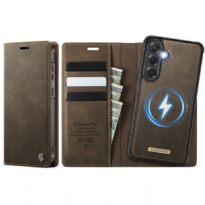 Lederhüllen Für Samsung Galaxy S25 Fe Geldbörse Mit Abnehmbarer Rfid-hülle