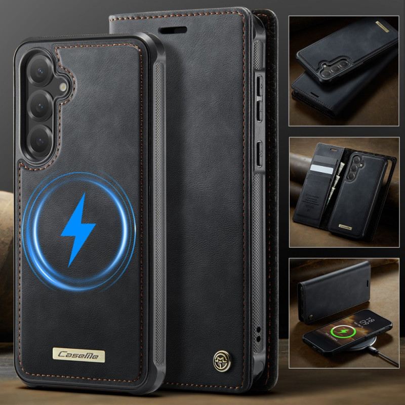 Lederhüllen Für Samsung Galaxy S25 Fe Geldbörse Mit Abnehmbarer Rfid-hülle