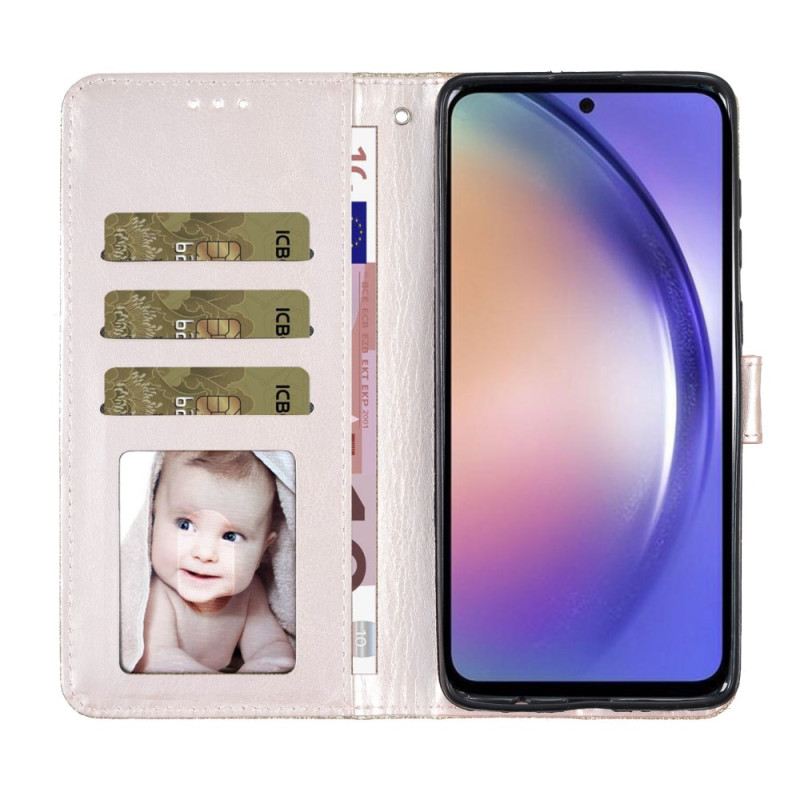 Lederhüllen Für Samsung Galaxy S25 Fe Pailletten