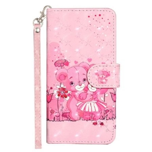 Lederhüllen Samsung Galaxy S25 Fe Bärenjunge Mit Umhängeband