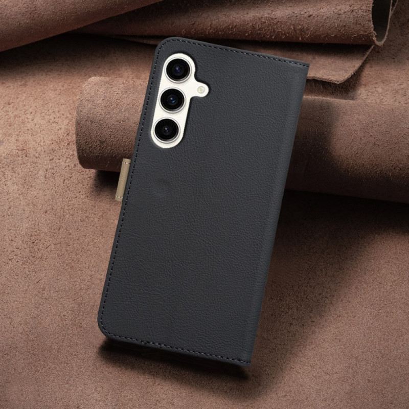 Lederhüllen Samsung Galaxy S25 Fe Binfen Color Mit Blumenmuster