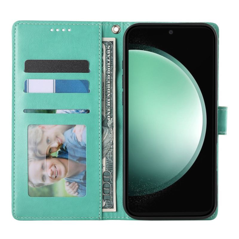 Lederhüllen Samsung Galaxy S25 Fe Floralie