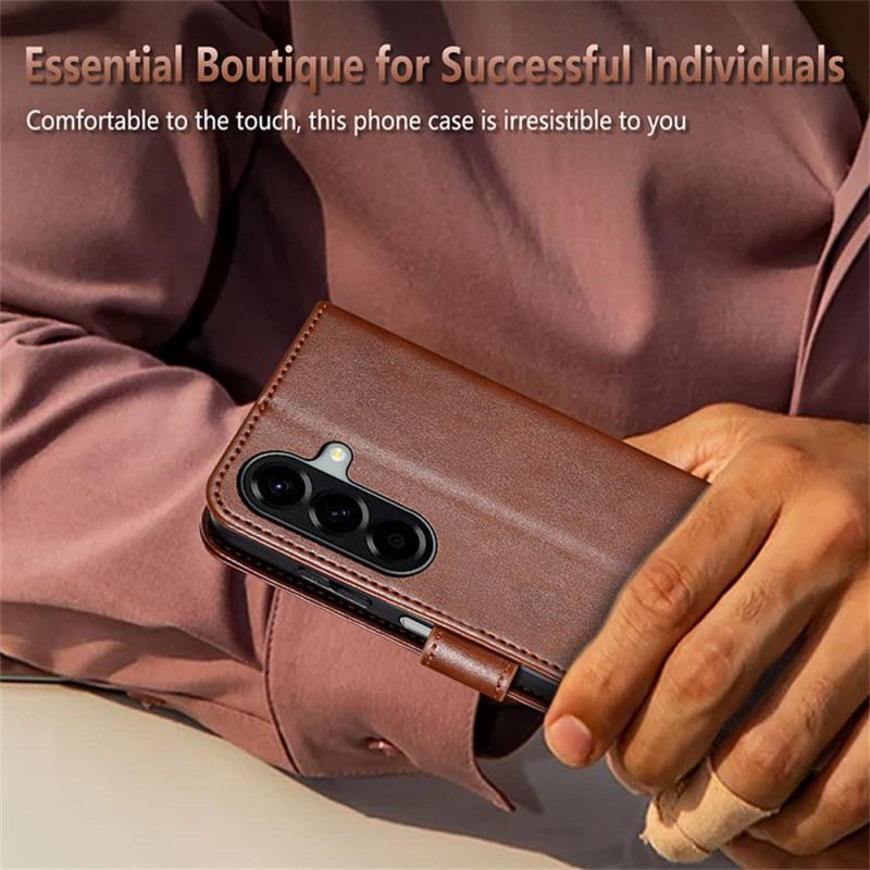 Lederhüllen Samsung Galaxy S25 Fe Handyhülle Azns