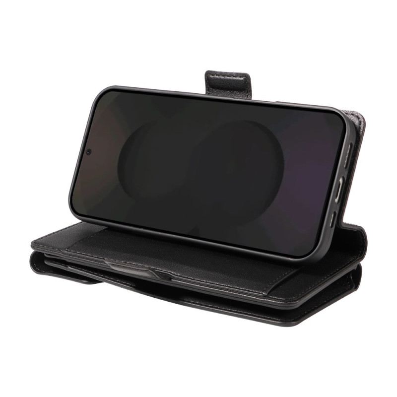 Lederhüllen Samsung Galaxy S25 Fe Kartenetui Mit Handgelenkschlaufe