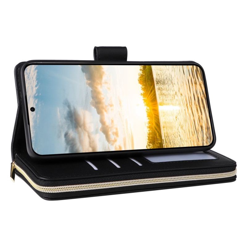 Lederhüllen Samsung Galaxy S25 Fe Kunstleder Mit Riemen