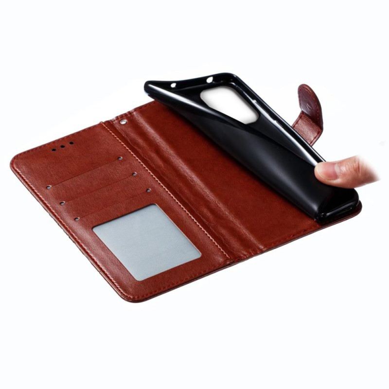 Lederhüllen Samsung Galaxy S25 Fe Mandala-muster