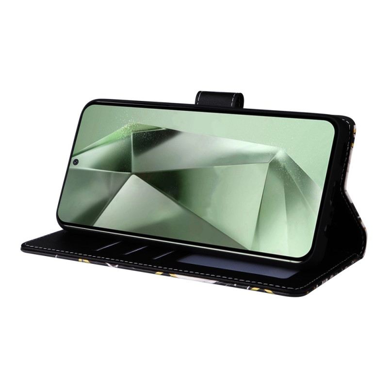 Lederhüllen Samsung Galaxy S25 Fe Marmoroptik