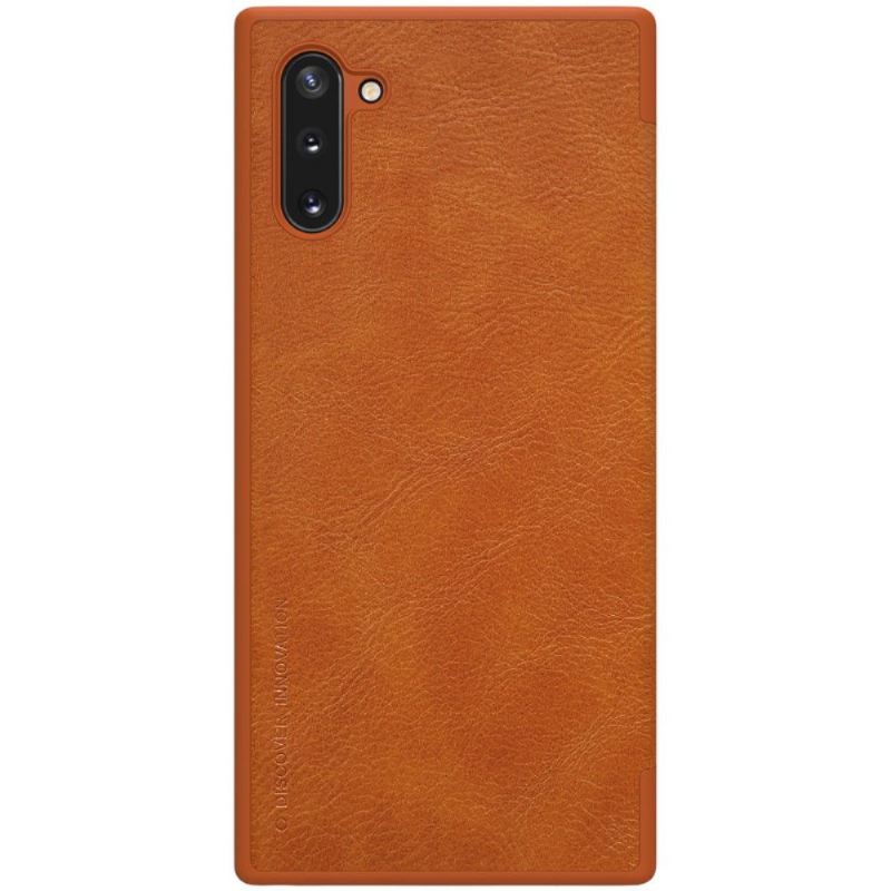 Lederhüllen Für Samsung Galaxy Note 10 Nillkin Qin Kunstleder