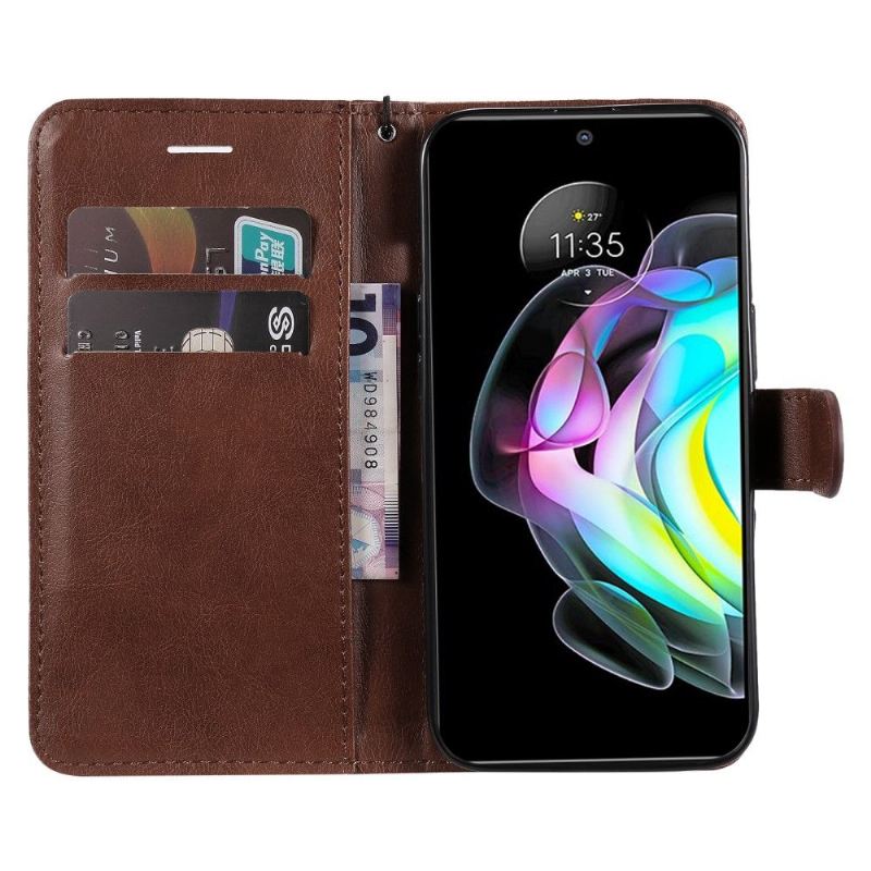 Flip Case Für Motorola Edge 20 Mit Kordel Sylvette