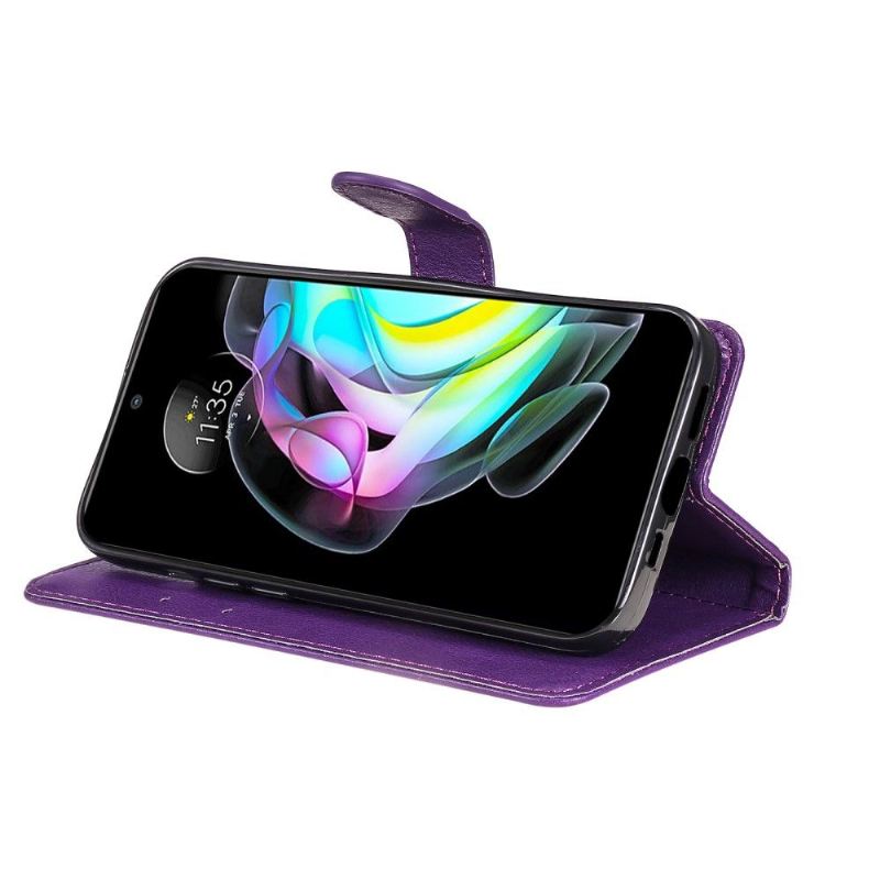 Flip Case Für Motorola Edge 20 Mit Kordel Sylvette