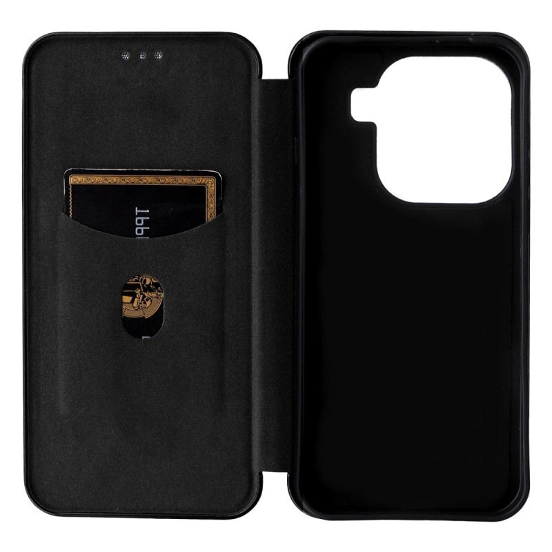 Flip Case Für Oppo Find X9 5g Carbonfaser-textur