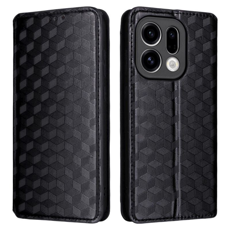 Flip Case Oppo Find X9 5g Rautenmuster