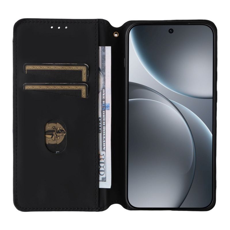 Flip Case Oppo Find X9 5g Rautenmuster