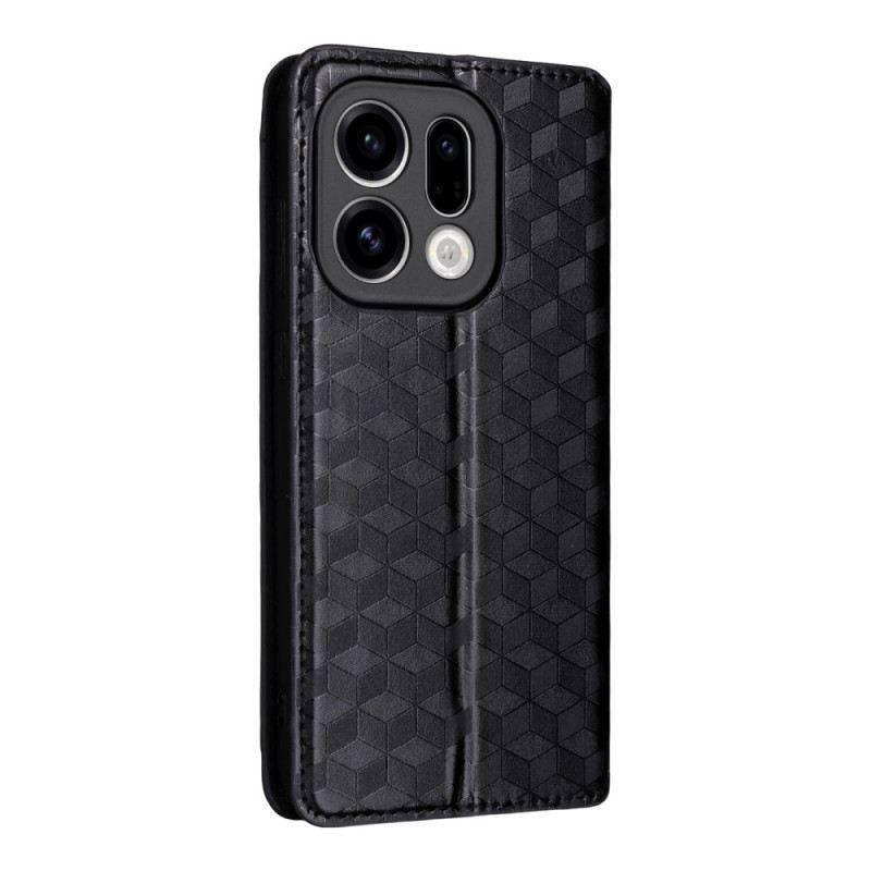 Flip Case Oppo Find X9 5g Rautenmuster