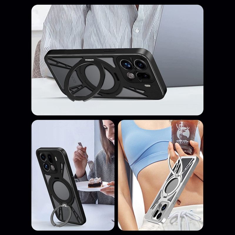 Hülle Oppo Find X9 5g Drehbarer Magnethalter Und Wärmeableitung
