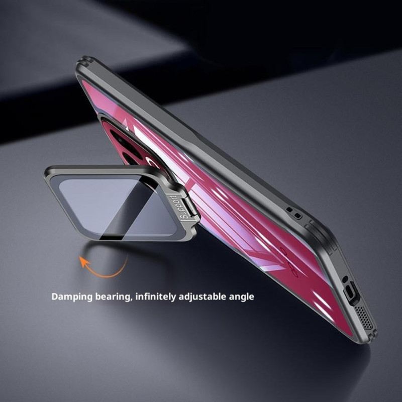Hülle Oppo Find X9 5g Handyhülle Transparent Mit Integriertem Ständer Und Kameraschutz