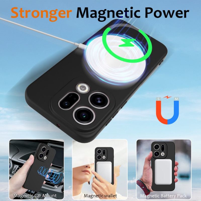 Hülle Oppo Find X9 5g Magsafe Flüssigsilikon