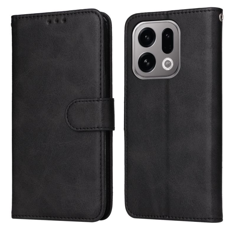 Lederhüllen Oppo Find X9 5g Handyhülle Schlicht