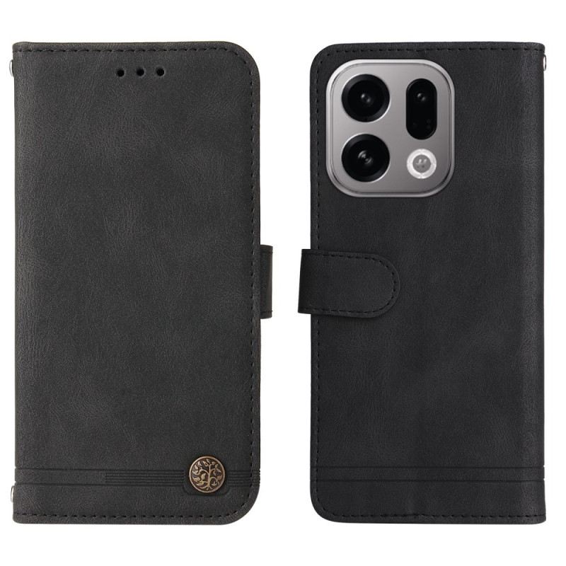 Lederhüllen Oppo Find X9 5g Handyhülle Zierniete