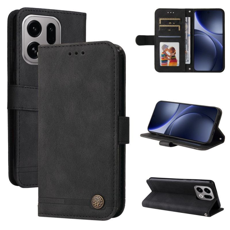 Lederhüllen Oppo Find X9 5g Handyhülle Zierniete