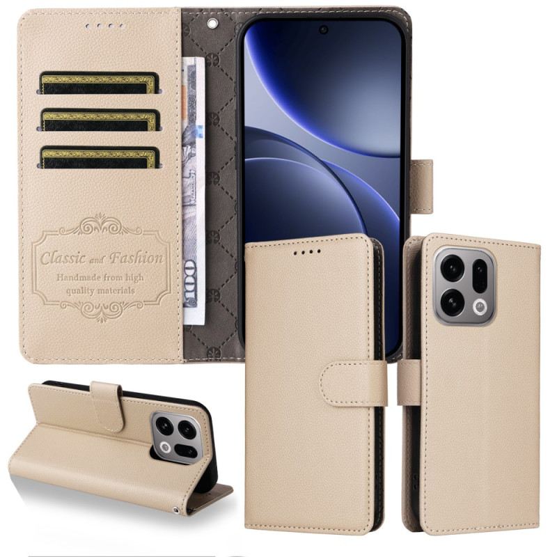 Lederhüllen Oppo Find X9 5g Rfid-schutz