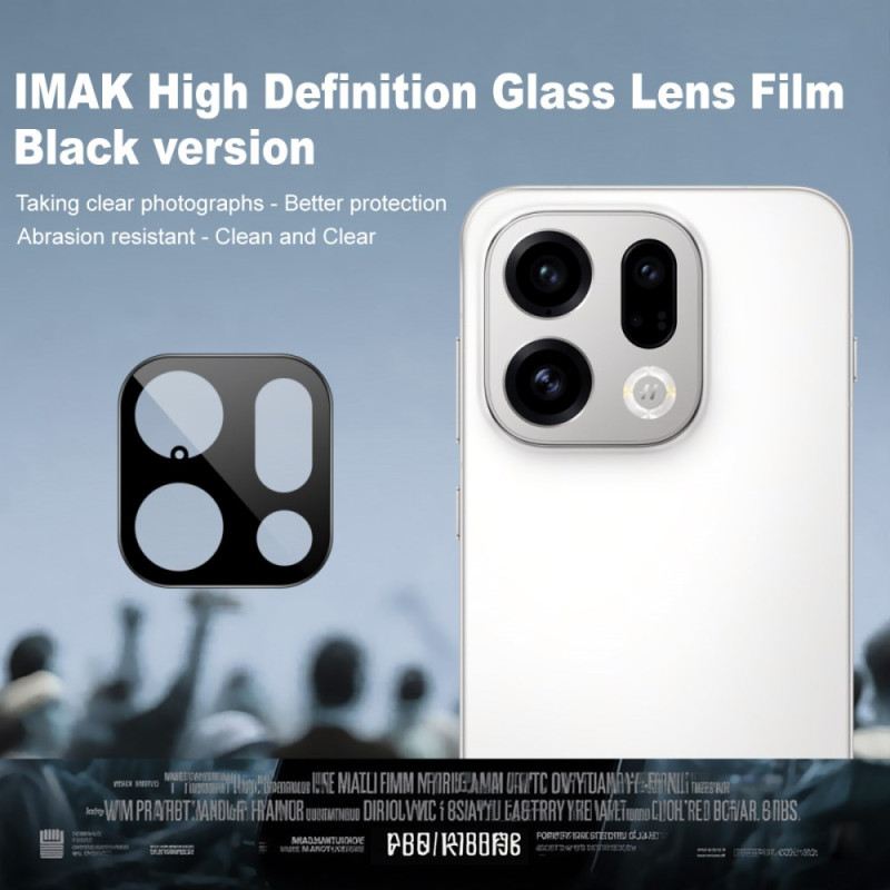 Linsenschutzfolie Aus Gehärtetem Glas Für Oppo Find X9 5g (schwarze Version)