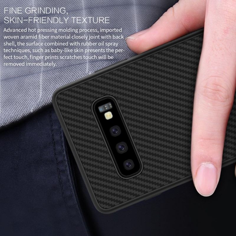 Handyhülle Für Samsung Galaxy S10 Kunstfaser