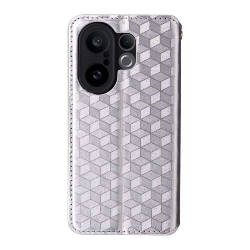 Flip Case Für Vivo X200 Fe Rauten