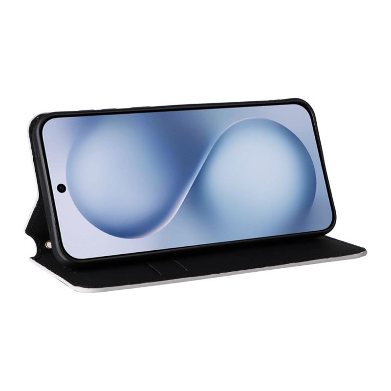 Flip Case Für Vivo X200 Fe Rauten