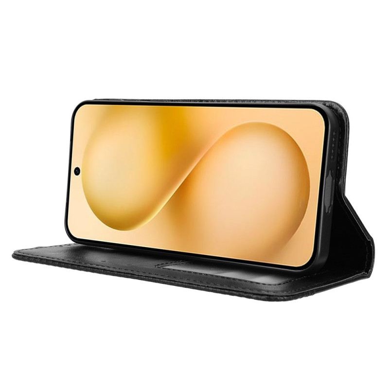 Flip Case Für Vivo X200 Fe Vintage-bordüre