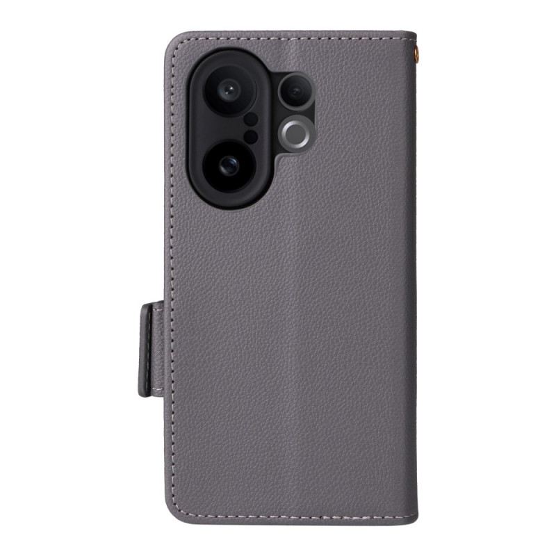 Lederhüllen Für Vivo X200 Fe Kunstleder Mit Trageriemen