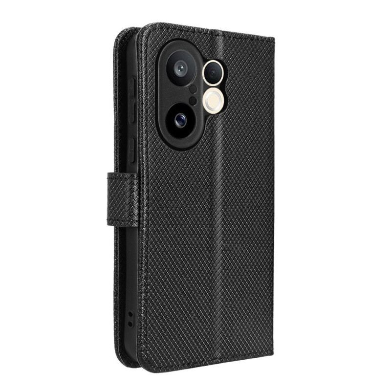 Lederhüllen Für Vivo X200 Fe Strukturiertes Kunstleder