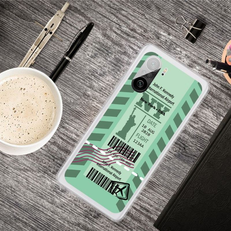Hülle Für Xiaomi Mi 11i / Poco F3 Bordkarte 01 New York
