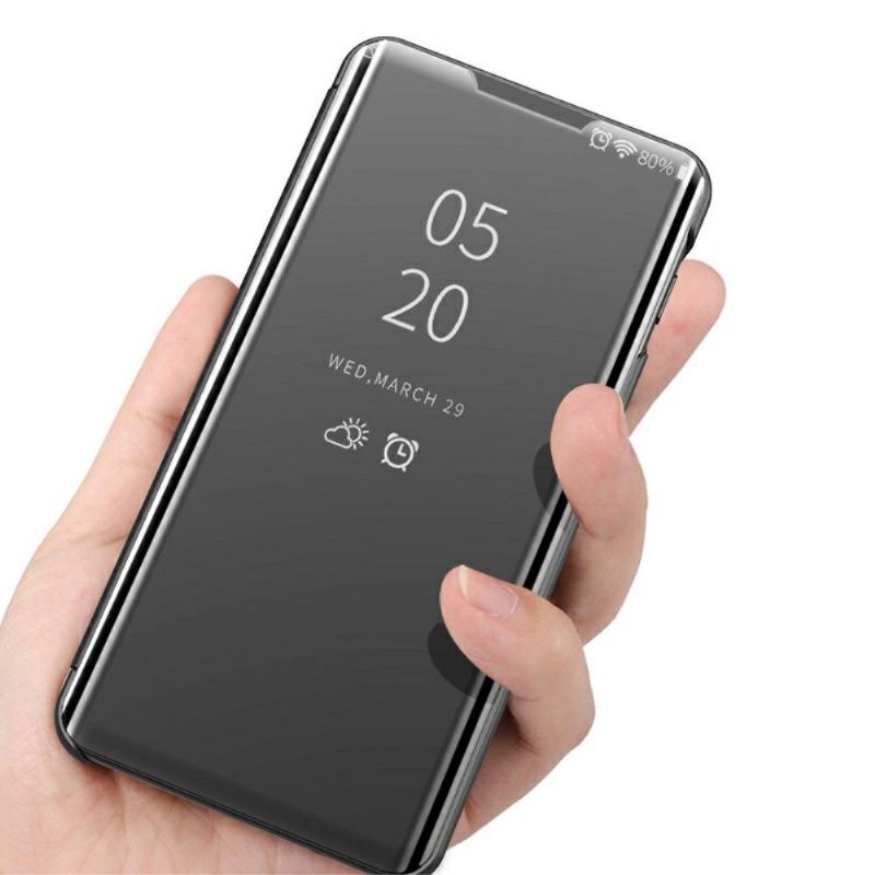 Hülle Für Xiaomi Mi 11i / Poco F3 Flip Case Spiegeleffekt