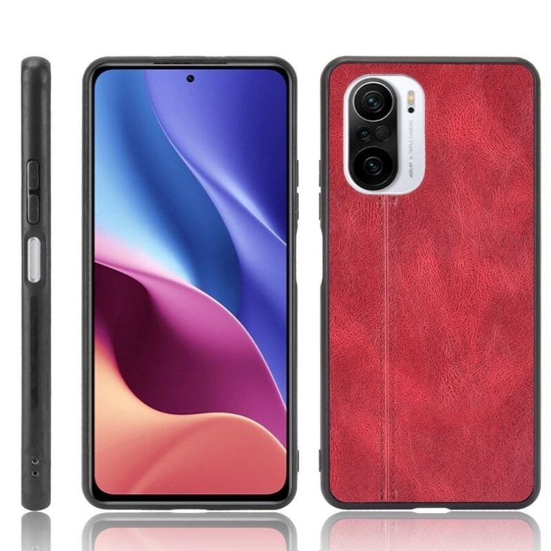 Hülle Für Xiaomi Mi 11i / Poco F3 Ledereffekt