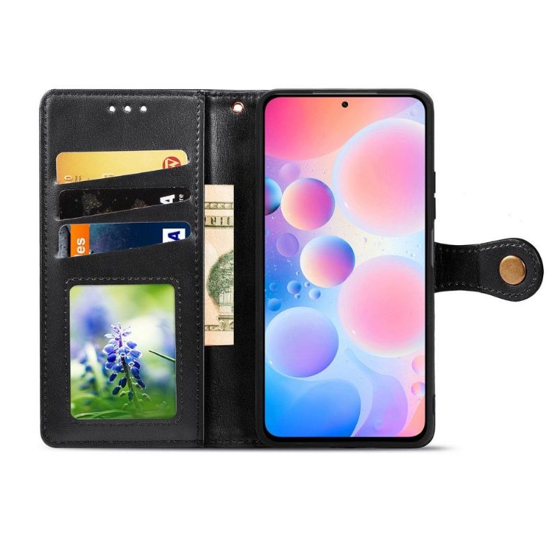 Lederhüllen Für Xiaomi Mi 11i / Poco F3 Indila Kunstleder