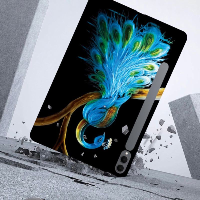 Hülle Für Samsung Galaxy Tab S11 Ultra Pfauenblume