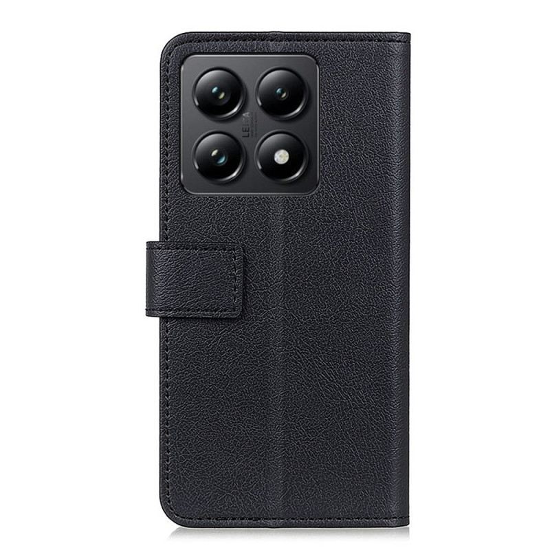 Lederhüllen Xiaomi 14t Handyhülle Klassisch