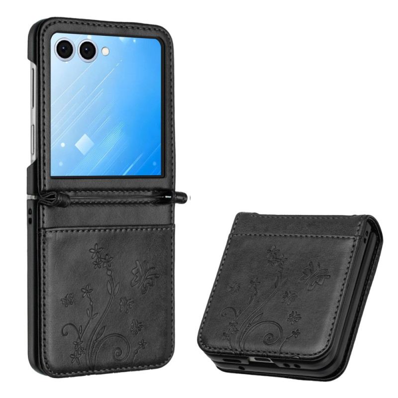 Case Für Samsung Galaxy Z Flip 7 Blumenmuster
