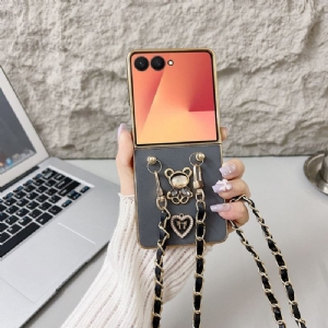 Hülle Für Samsung Galaxy Z Flip 7 Anhänger Und Riemen