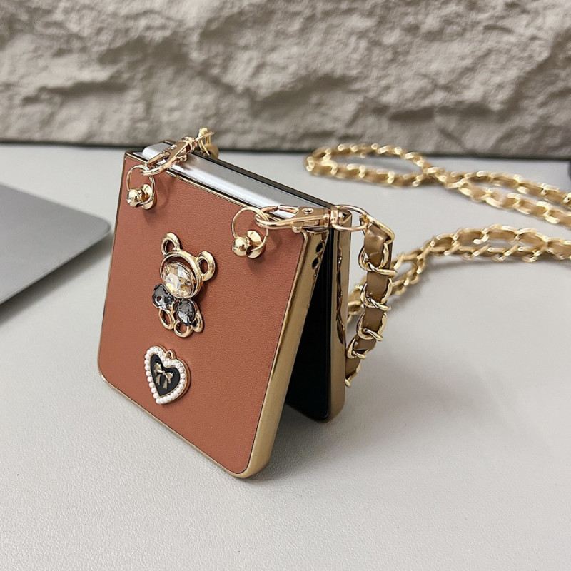 Hülle Für Samsung Galaxy Z Flip 7 Anhänger Und Riemen