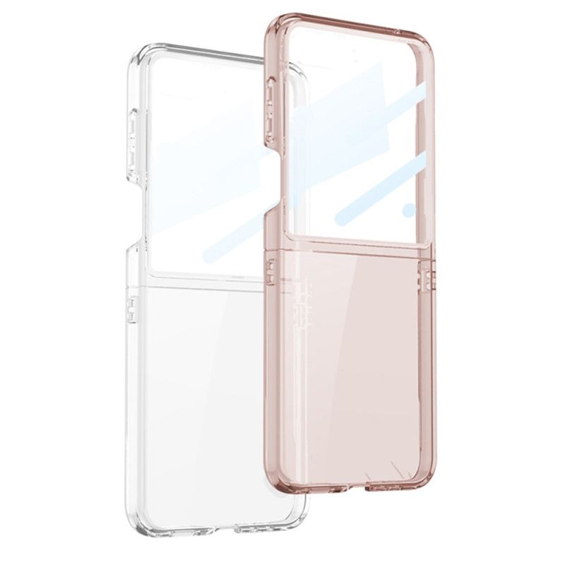 Hülle Für Samsung Galaxy Z Flip 7 Farbig Transparent Gkk