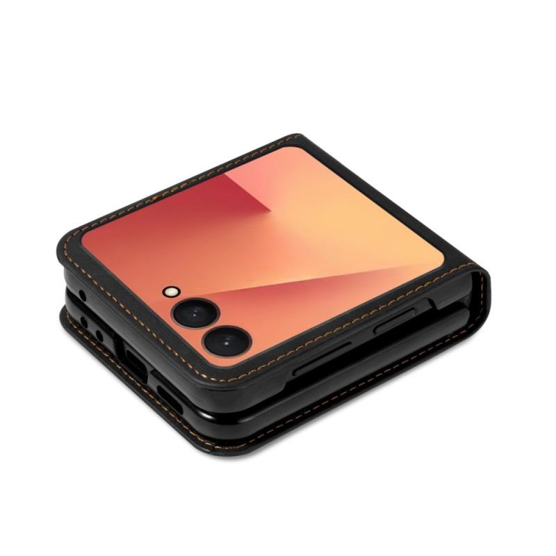 Hülle Für Samsung Galaxy Z Flip 7 Gemusterter Kartenhalter