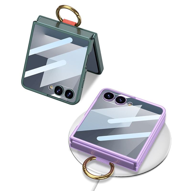 Hülle Für Samsung Galaxy Z Flip 7 Gkk-handschlaufe Und Displayschutz