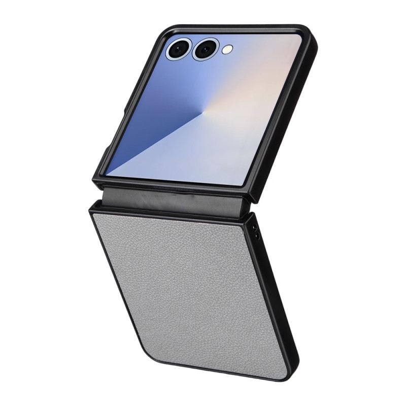 Hülle Für Samsung Galaxy Z Flip 7 Lederoptik