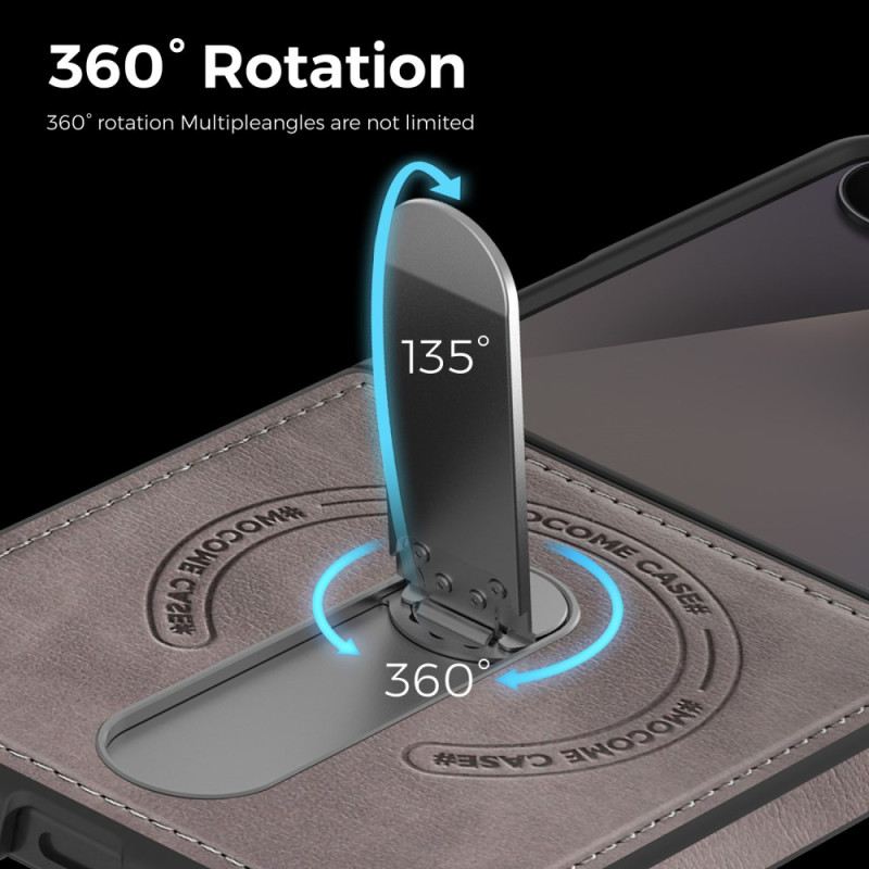 Hülle Für Samsung Galaxy Z Flip 7 Magnetisch Mit Drehbarem Ständer