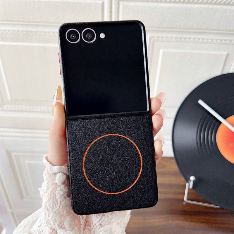 Hülle Für Samsung Galaxy Z Flip 7 Magsafe Orange Ring-kompatibel