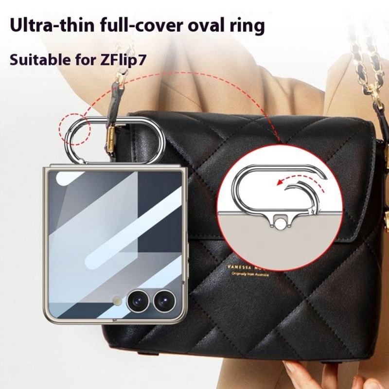 Hülle Für Samsung Galaxy Z Flip 7 Ovale Halterung Gkk
